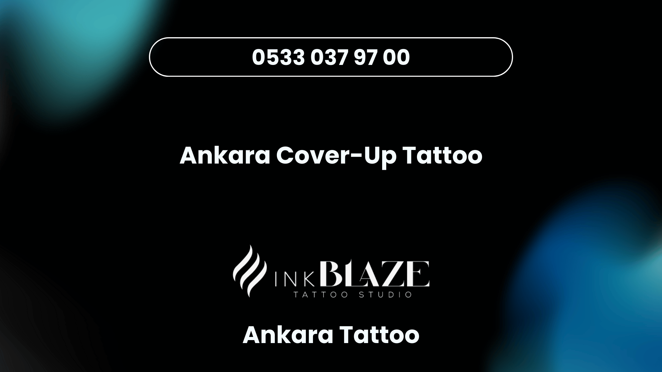 Ankara Cover Up Tattoo